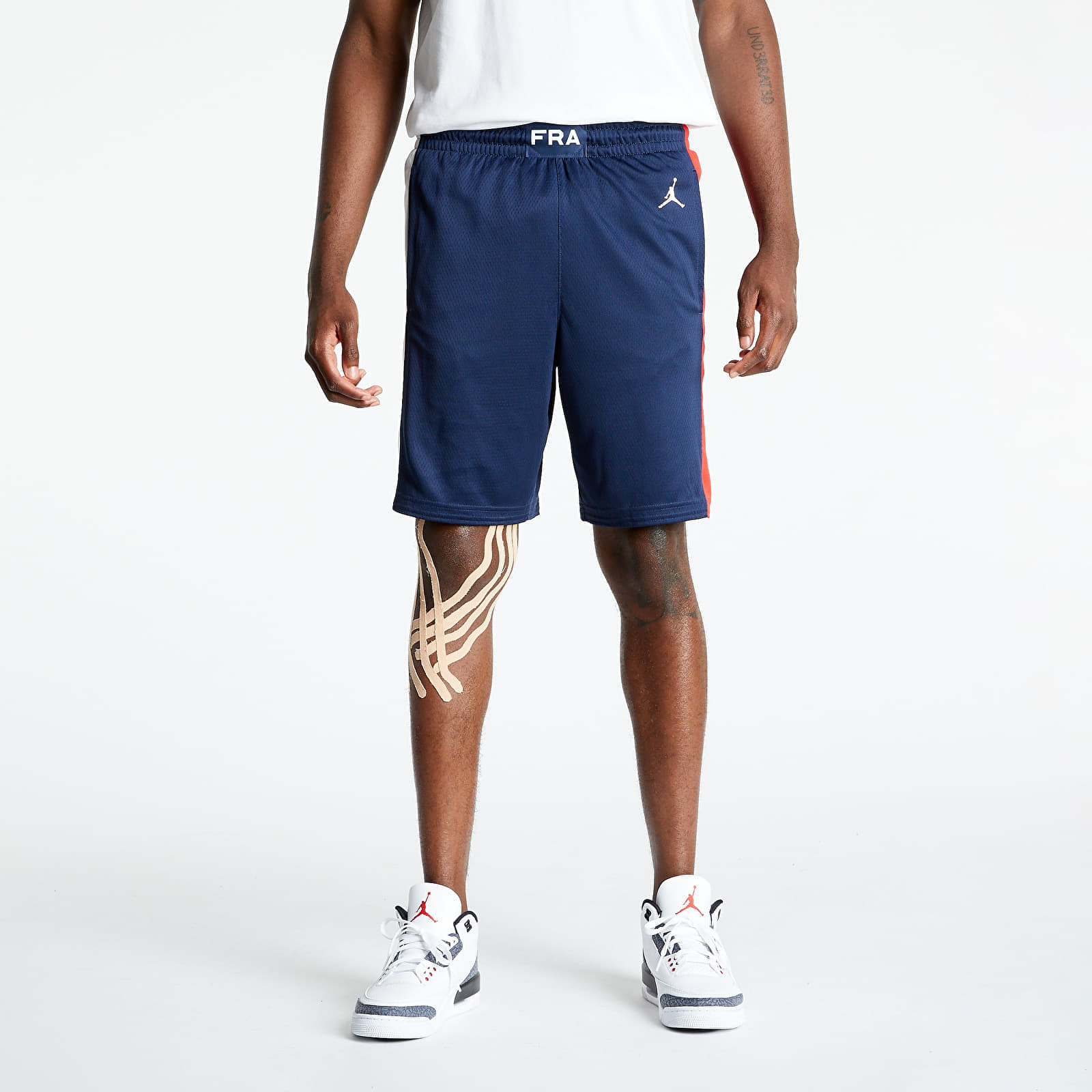 Szorty Nike Men's Basketball Shorts College Navy/ White