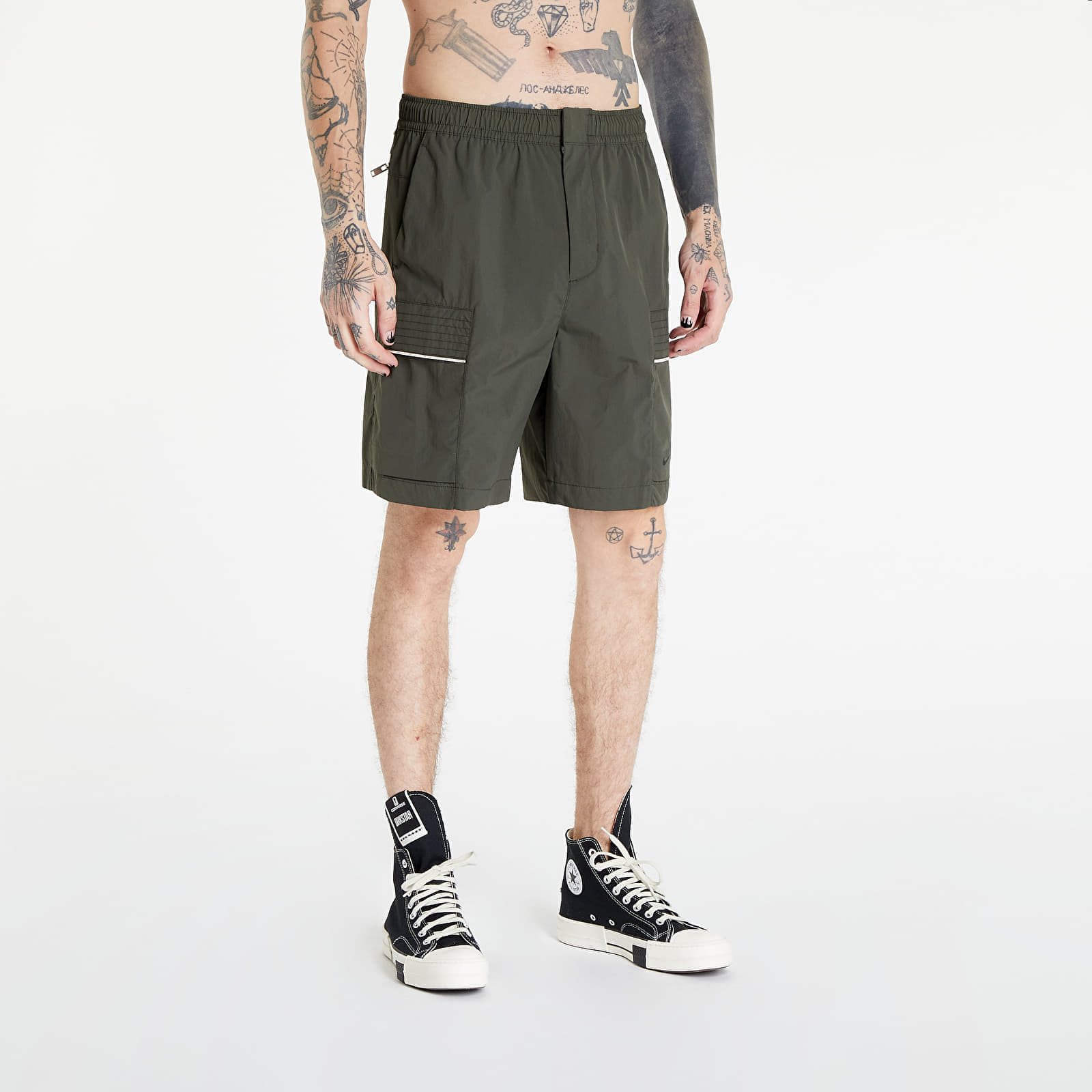 Shorts Nike Sportswear Essentials Woven Utility Shorts Sequoia/ Sail/ Ice Silver/ Sequoia