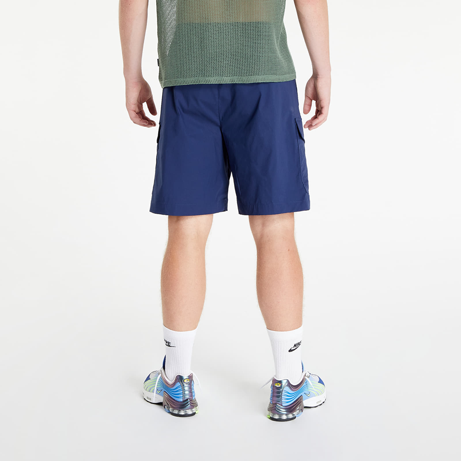 Shorts Nike Sportswear Essentials Woven Unlined Utility Shorts Midnight Navy/ White