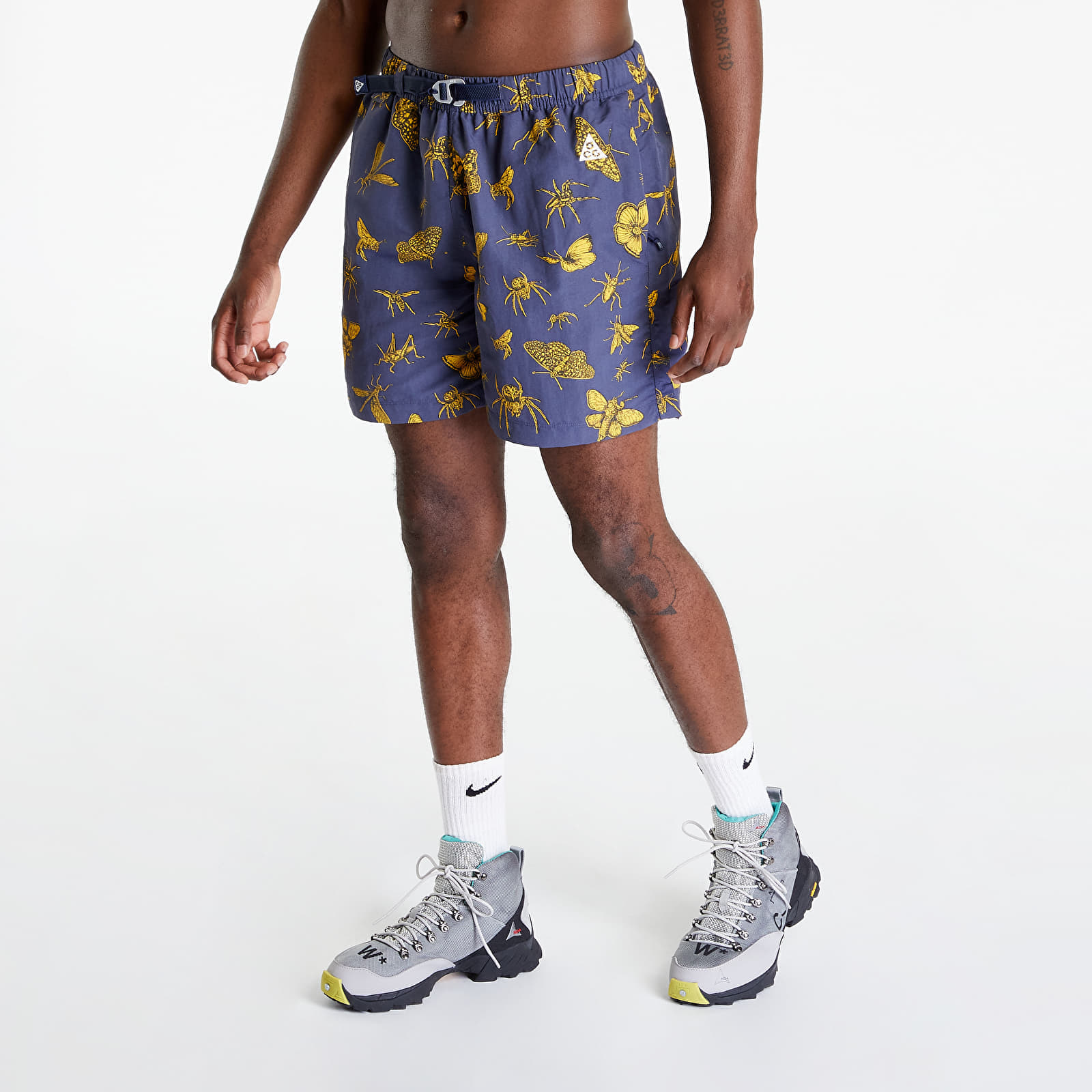 Šortky Nike ACG Men's Print Trail Shorts Thunder Blue/ Midnight Navy/ Summit White
