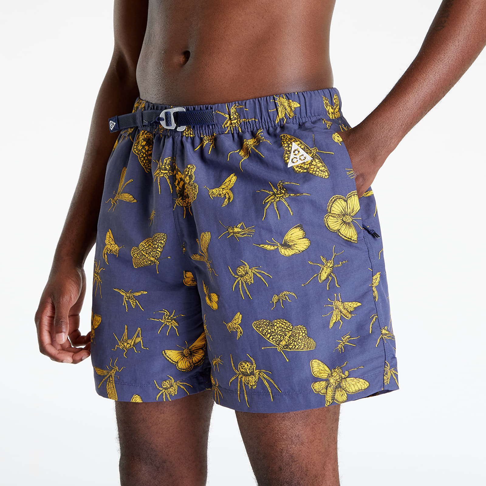 Kraťasy Nike ACG Men's Print Trail Shorts Thunder Blue/ Midnight Navy/ Summit White
