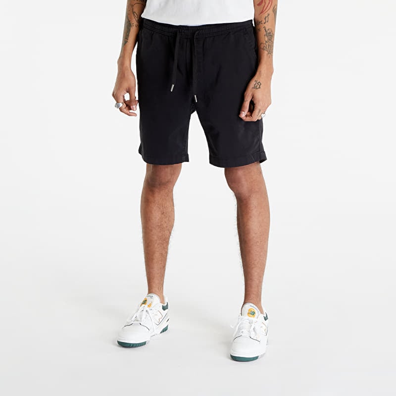Kratke hlače Urban Classics Stretch Twill Joggshorts Black