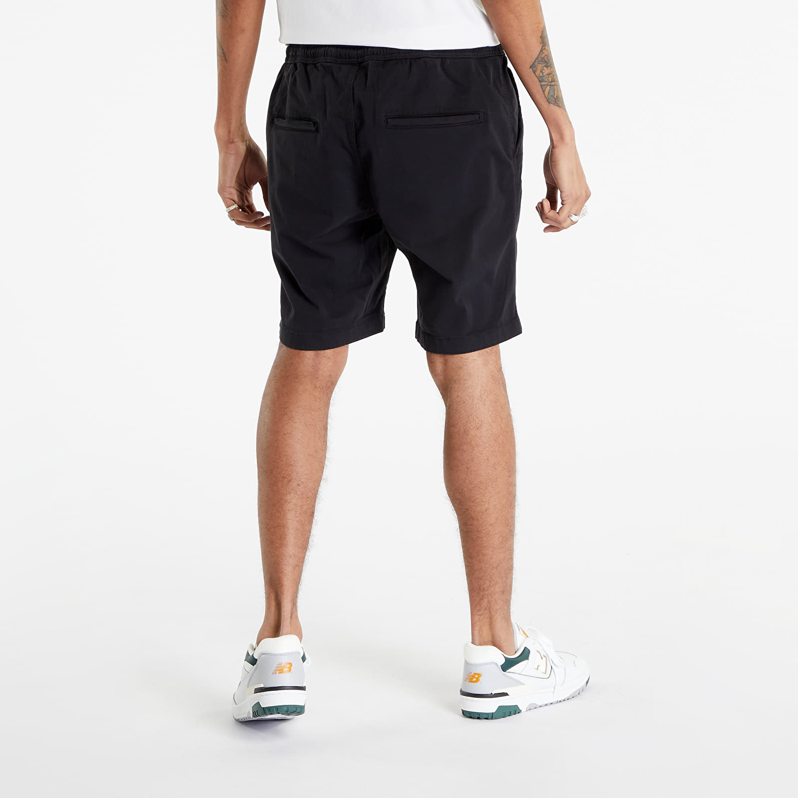 Shorts Urban Classics Stretch Twill Joggshorts Black