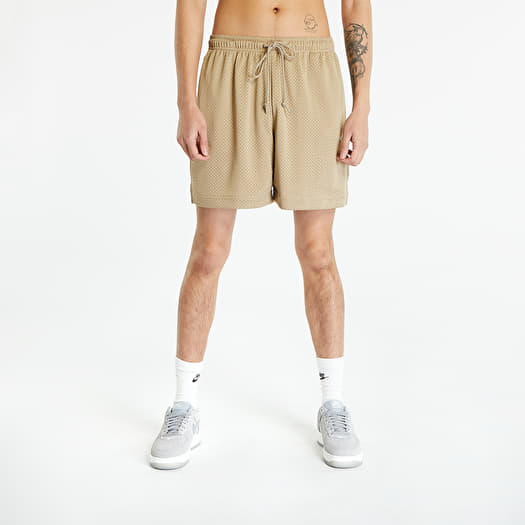 Shorts Nike Sportswear Authentics Men\'s White Khaki/ Shorts Mesh Queens 