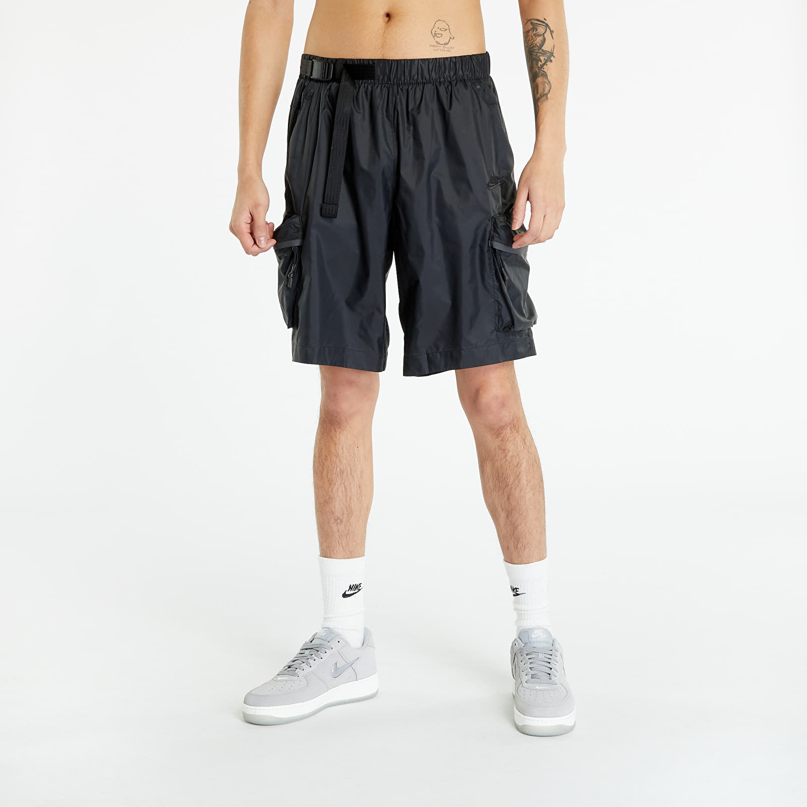 Kurze Hosen Nike Sportswear Tech Pack Woven Utilty Short Repel Black