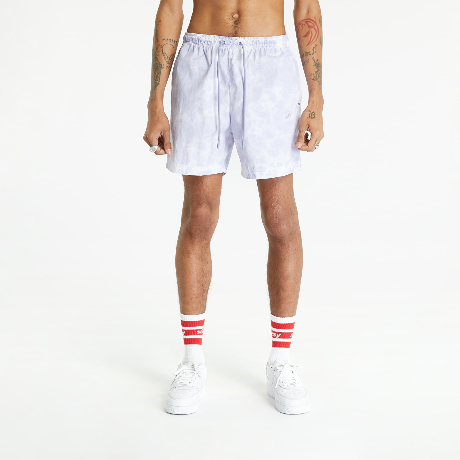 Kurze Hosen Nike Sportswear Men's Woven Shorts Indigo Haze/ White