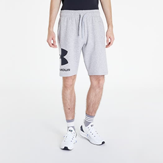 Pantalones cortos Under Armour Under Armour Rival Fleece Big Logo Shorts Gray/ Black