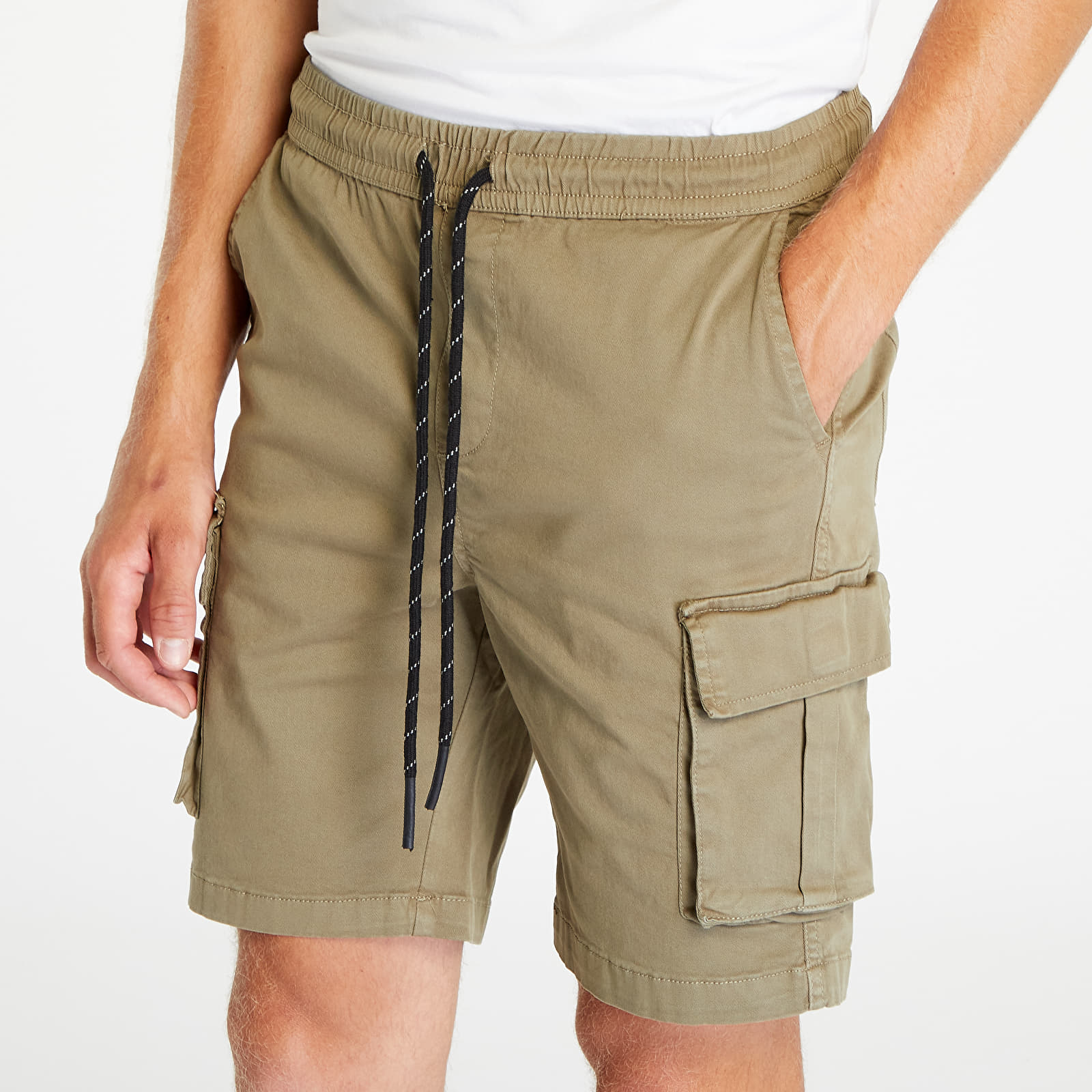Szorty Urban Classics Drawstring Cargo Shorts Olive