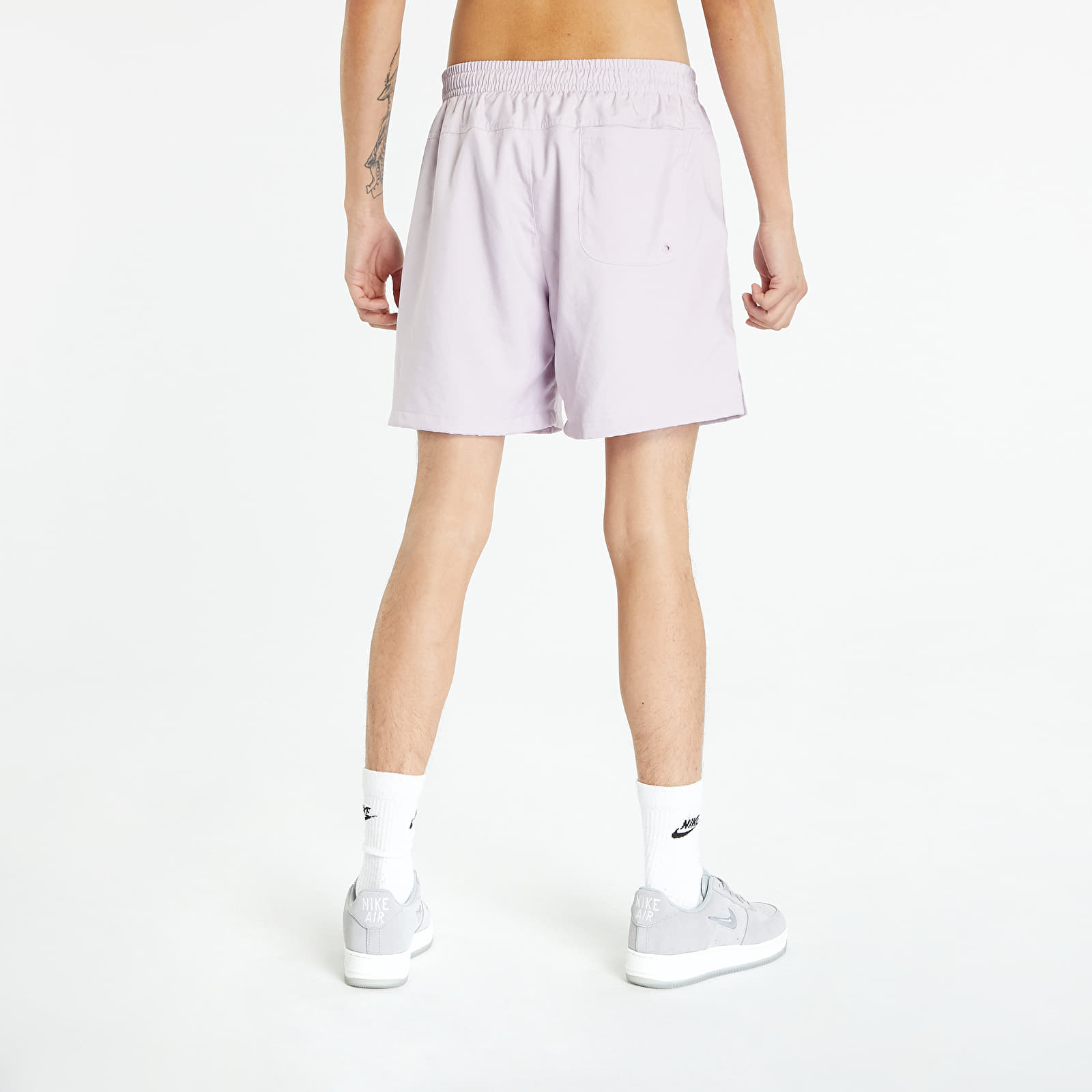 Shorts Nike Sportswear Men's Woven Flow Shorts Iced Lilac/ White | Queens