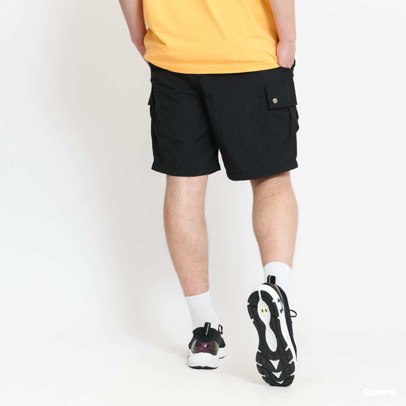 Kraťasy Urban Classics Nylon Cargo Shorts Black