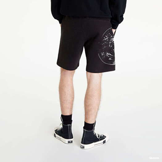 Fleece shorts black sales