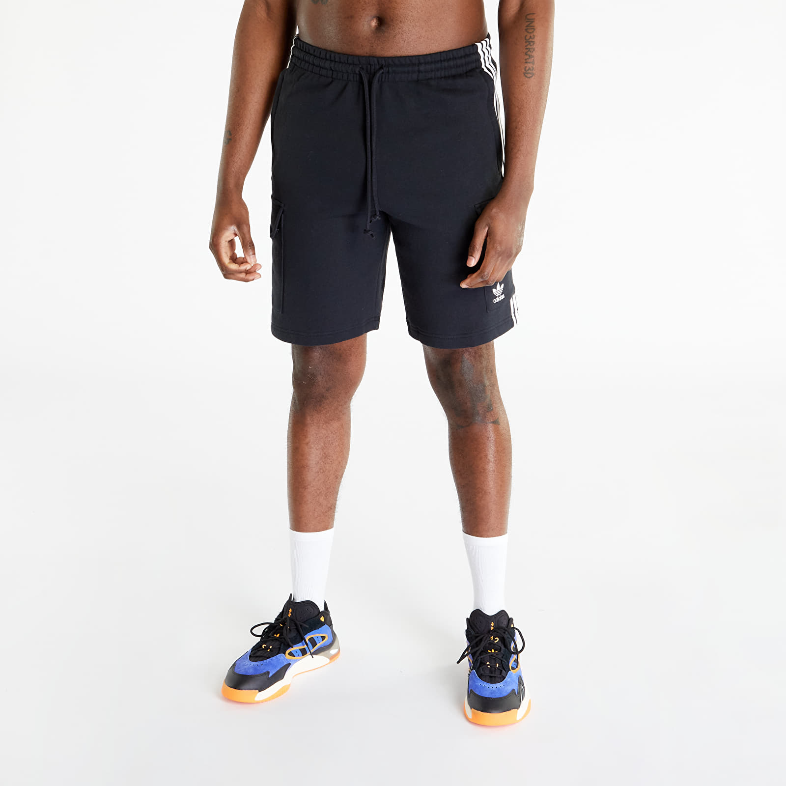 Shorts adidas Originals 3-Stripes Cargo Short Black