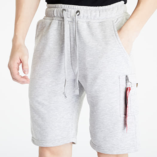 Shorts Alpha Industries X Fit Cargo Short Grey Heather Queens