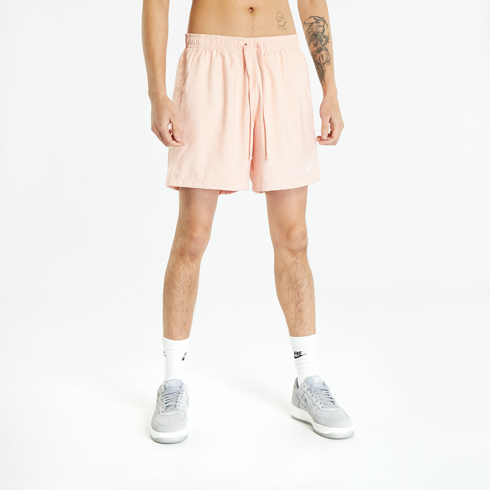 Shorts Nike Sportswear Men's Woven Flow Shorts Arctic Orange/ White