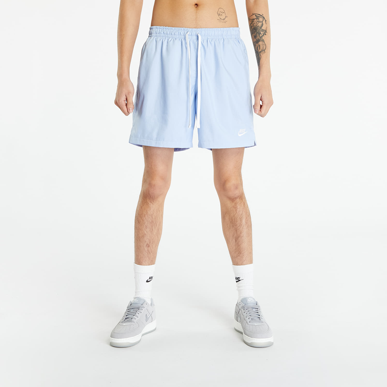 Kurze Hosen Nike Sportswear Men's Woven Flow Shorts Light Marine/ White