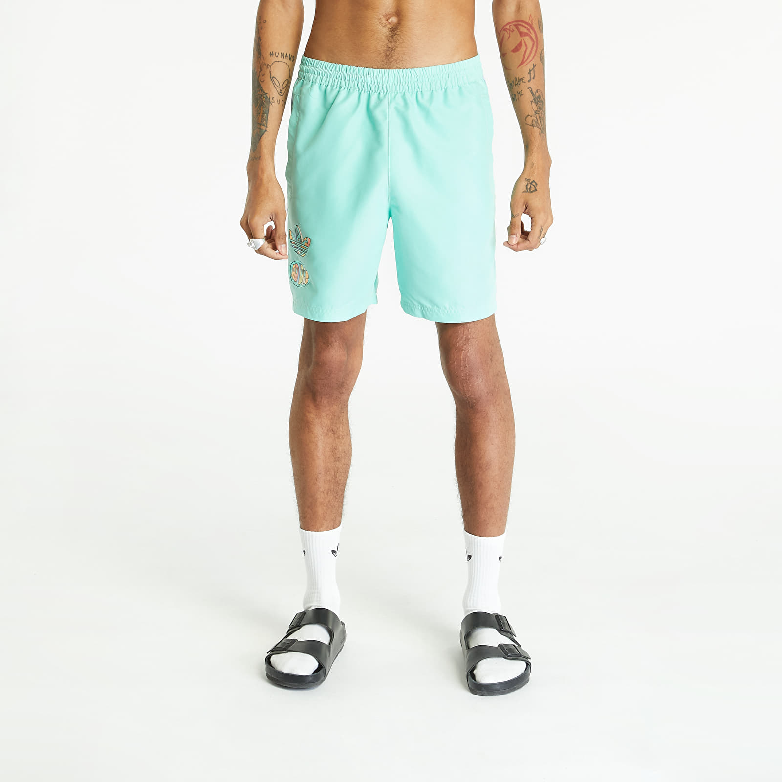 Adidas originals poly shorts discount