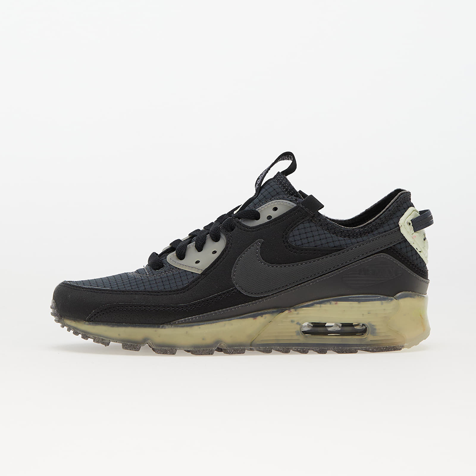 Men s sneakers and shoes Nike Air Max Terrascape 90 Black Dark Grey Lime Ice Queens