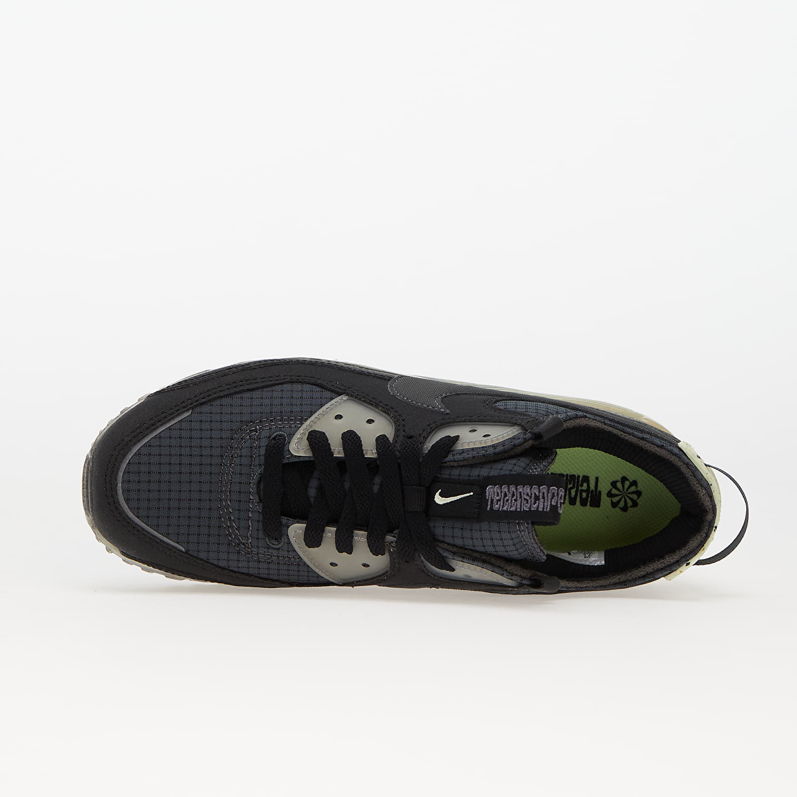 Men's sneakers and shoes Nike Air Max Terrascape 90 Black/ Dark Grey/ Lime Ice