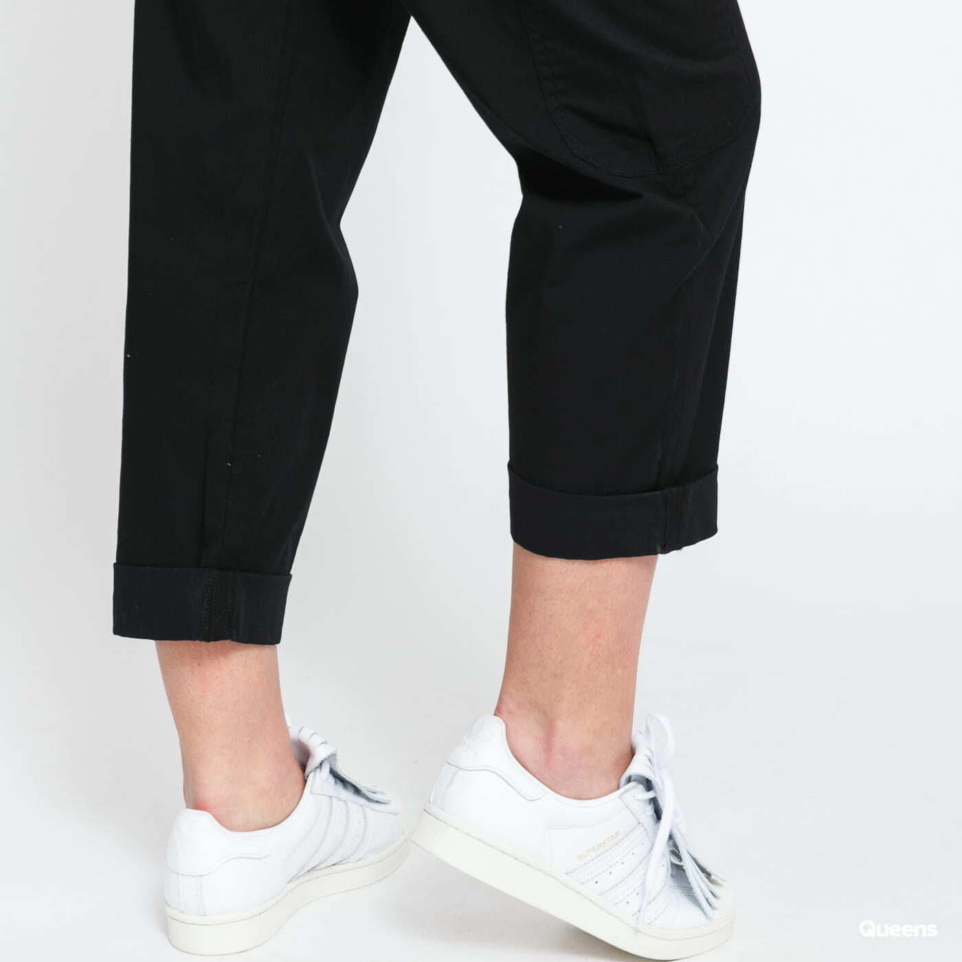 Cargo kalhoty TOMMY JEANS W Paperbag Cargo Pant Black