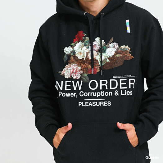 Sweatshirts PLEASURES Power Premium Hoody Black Queens