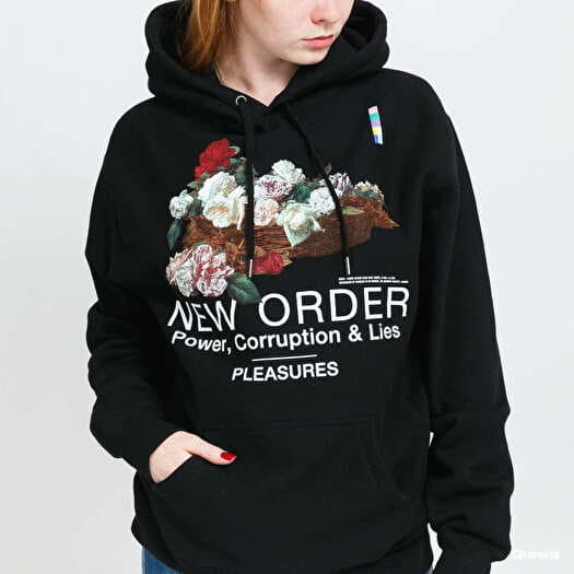 Pleasures logo hoodie discount
