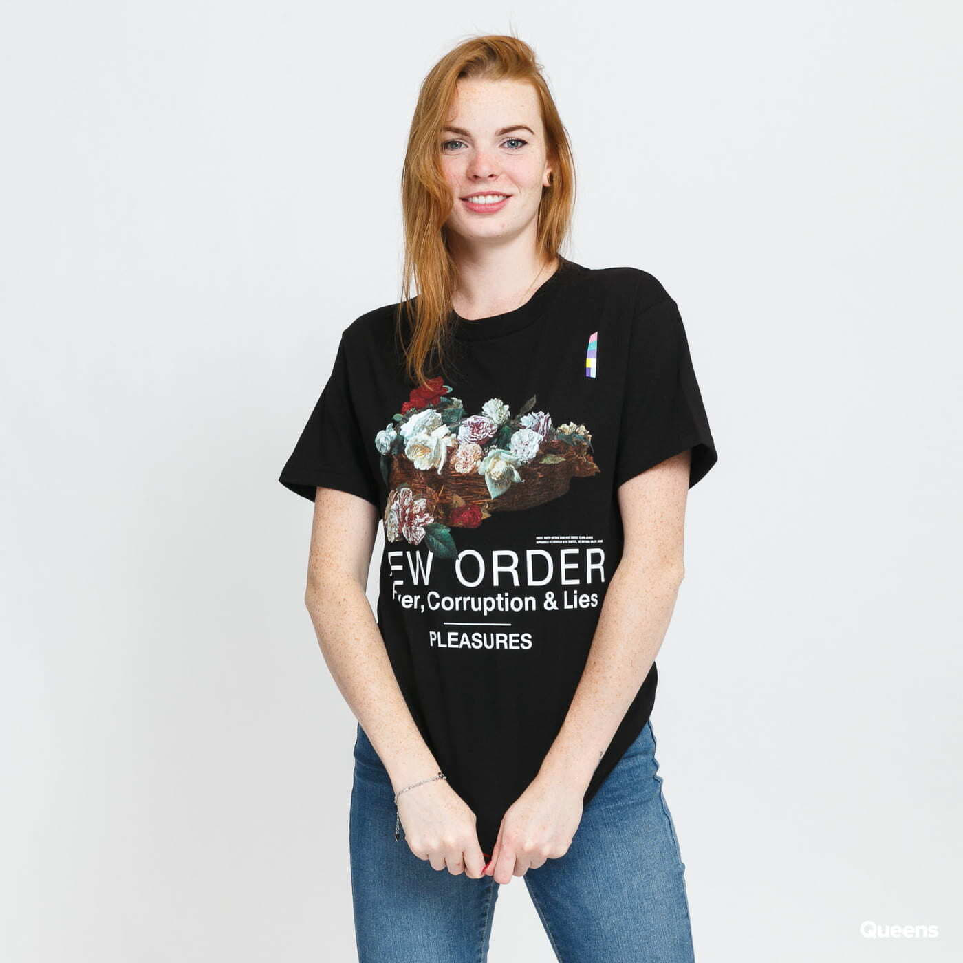 Trička PLEASURES Power Tee Black
