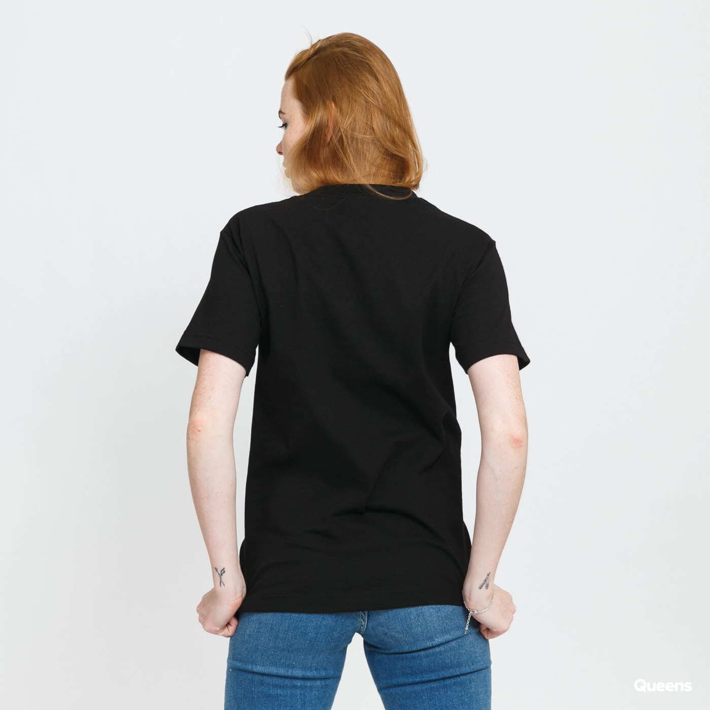 Trička PLEASURES Power Tee Black