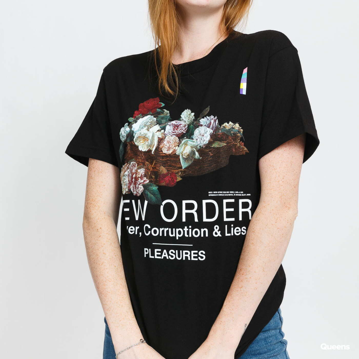 Trička PLEASURES Power Tee Black