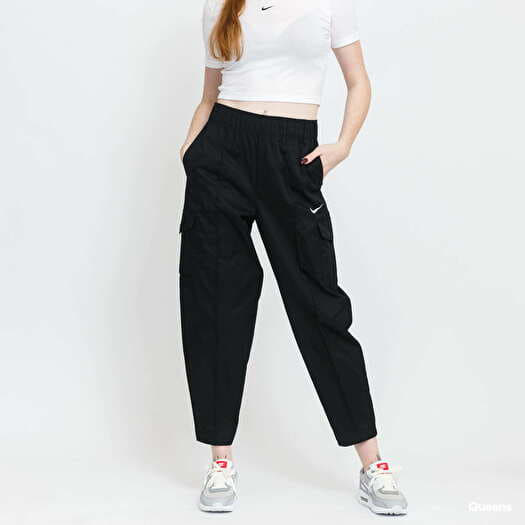 Nike Sportswear Essential Women's High Rise Woven Cargo Pants Black  DO7209-010