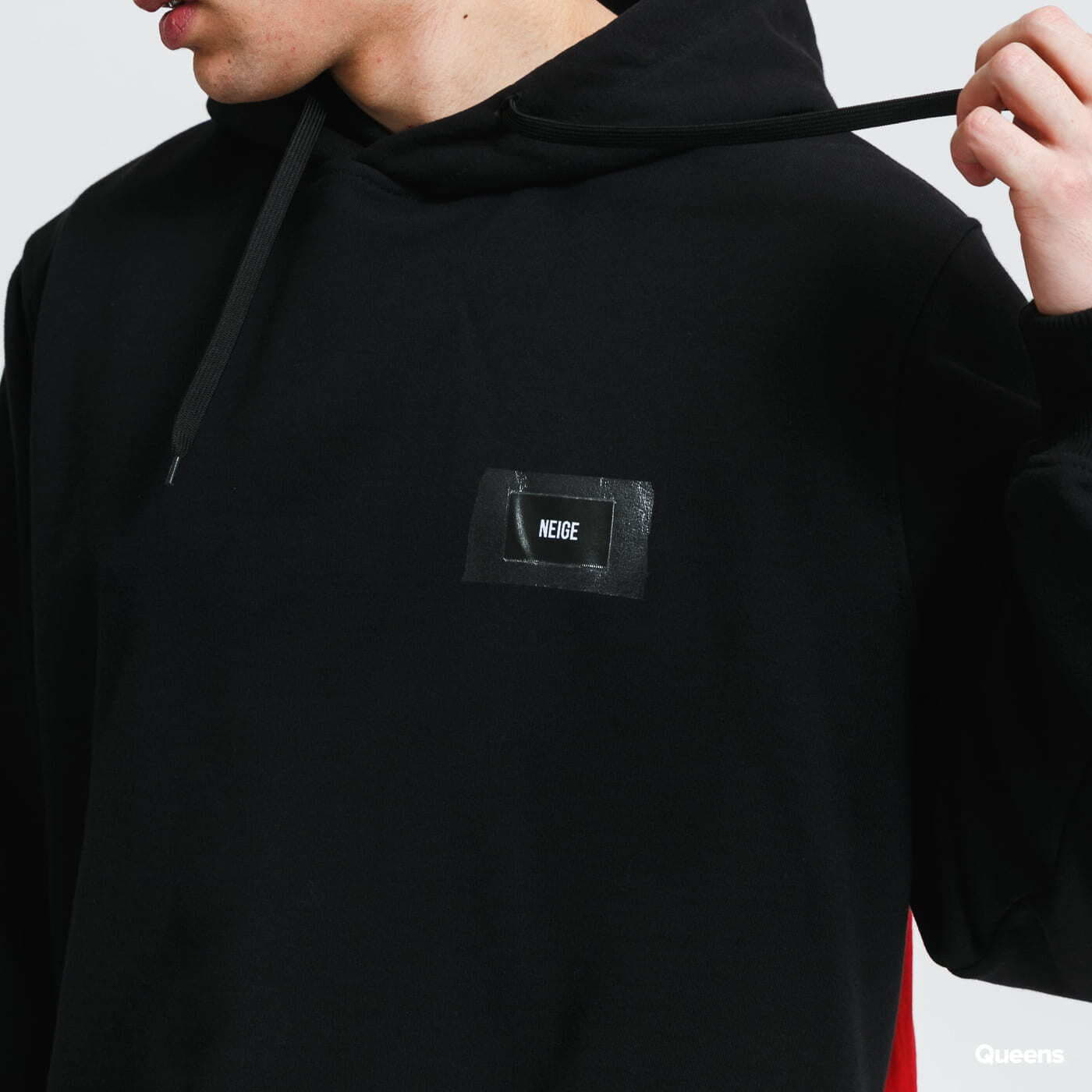 Mikine Neige TP Hoodie Black/ Red