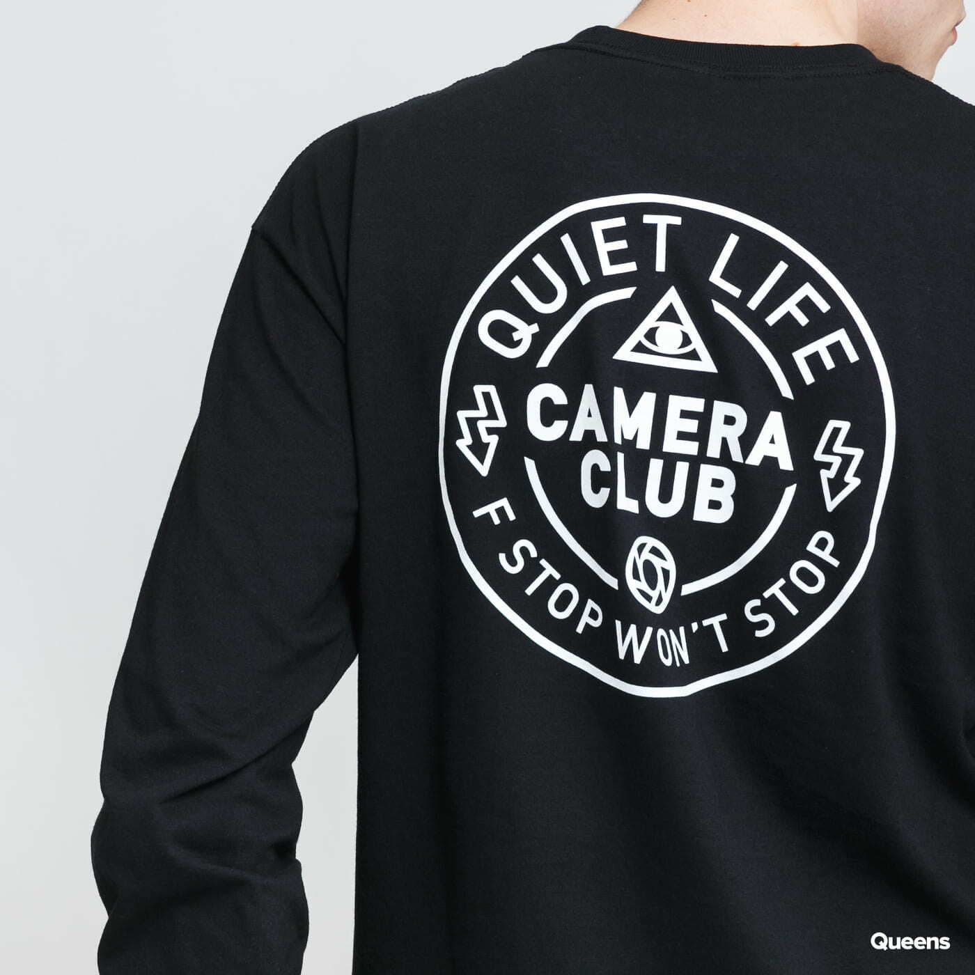 Majice The Quiet Life Won't Stop Longsleeve černé