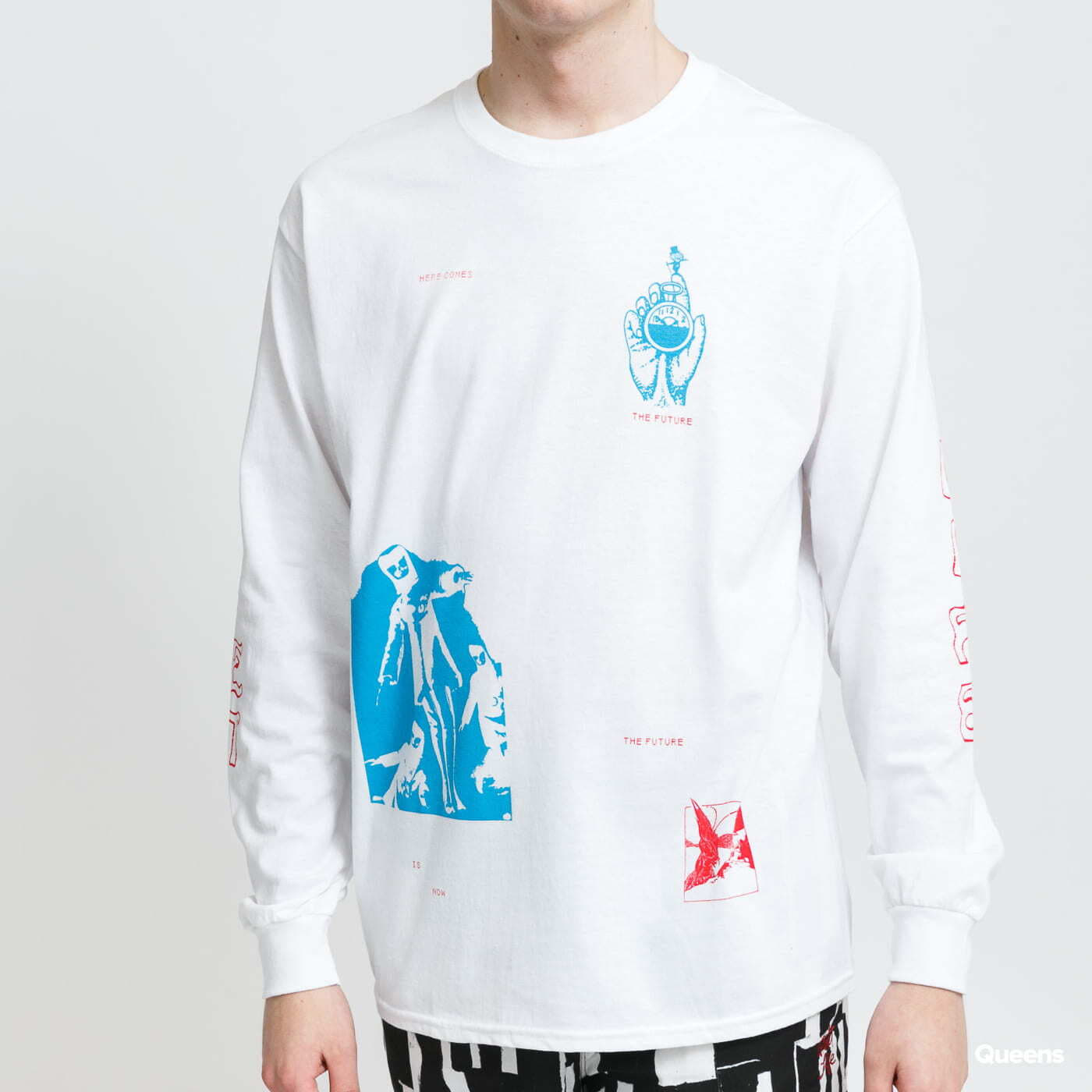 Tričká The Quiet Life Times Longsleeve White