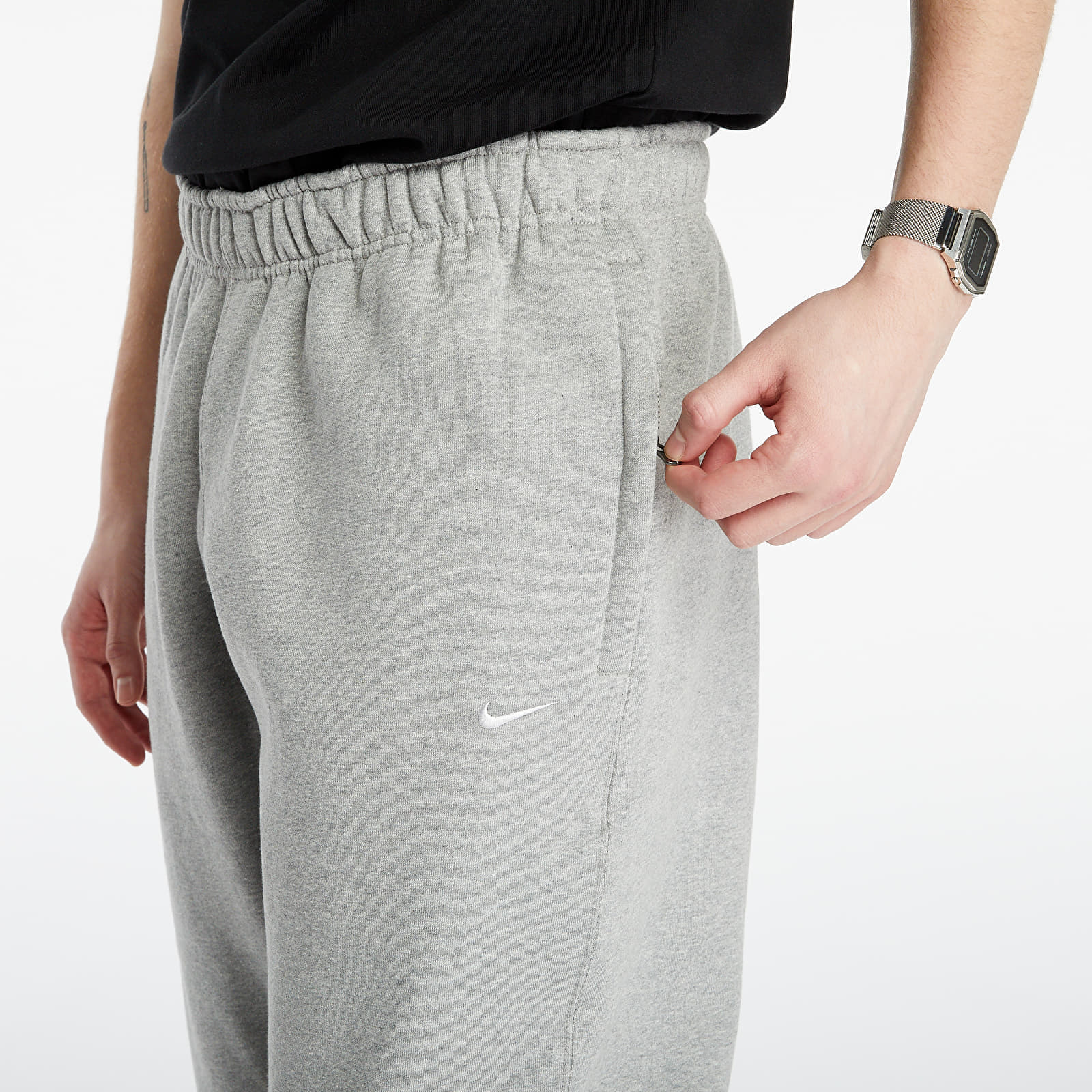 Joggebukser Nike M NK Solo Swoosh HW BB Pant Grey