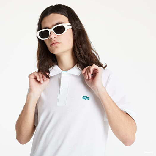 T Shirts LACOSTE T Shirt White Queens