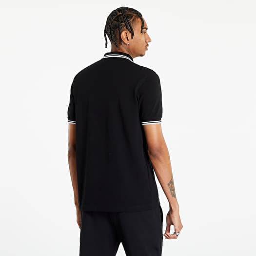 Fred perry twin tipped polo t shirt black online