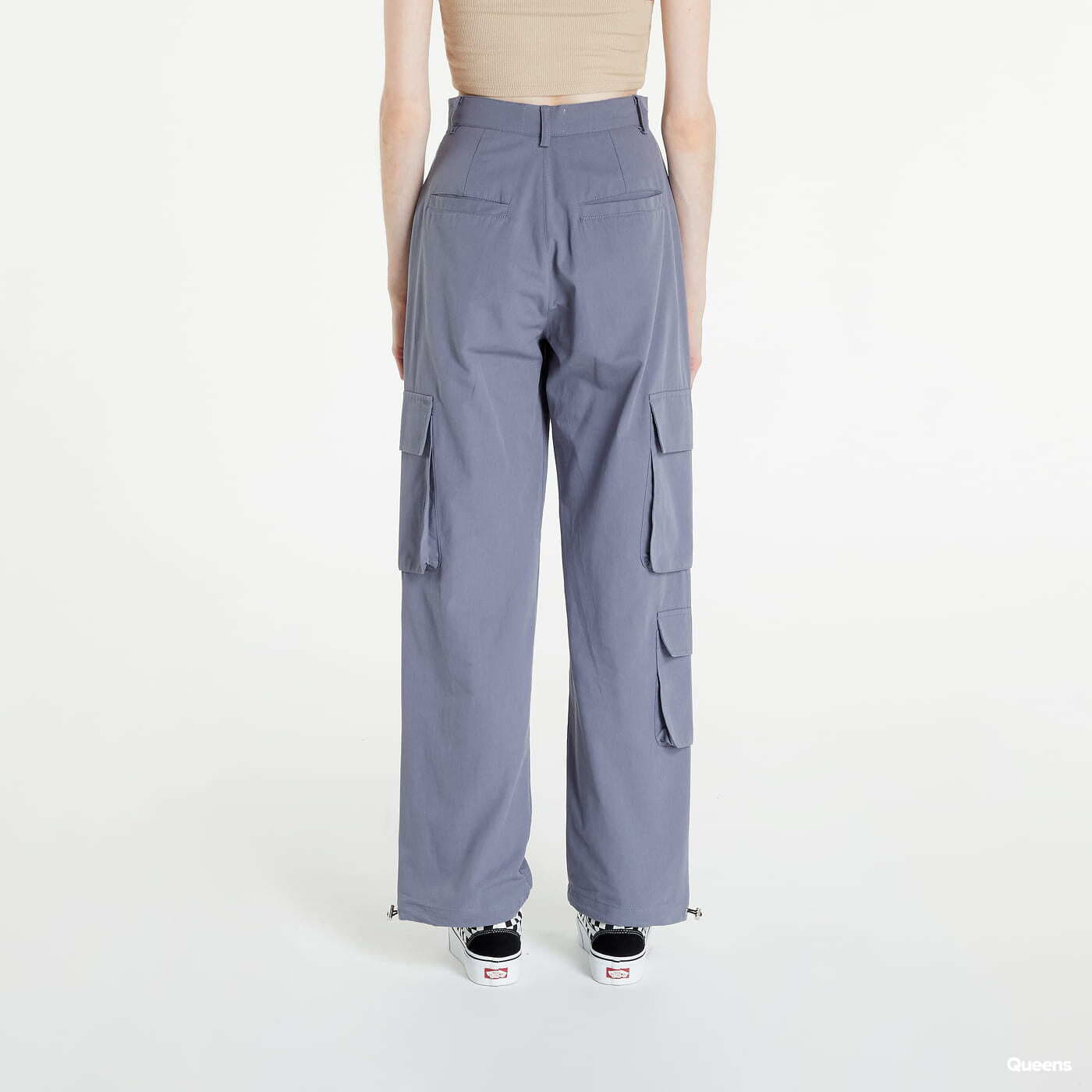 Cargo Hosen Sixth June Wide Leg Cargo Pants Grey
