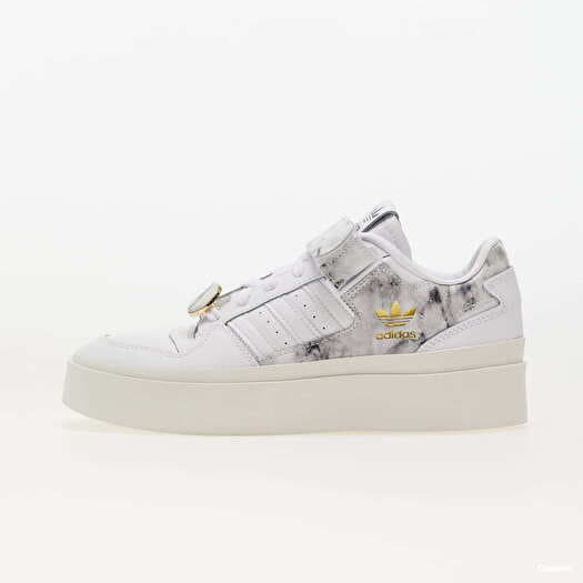 adidas Originals Forum Bonega Cloud White/ Cloud White/ Gold Metallic |  Queens