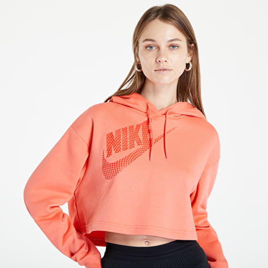 Nike women's cropped sweatshirt deals