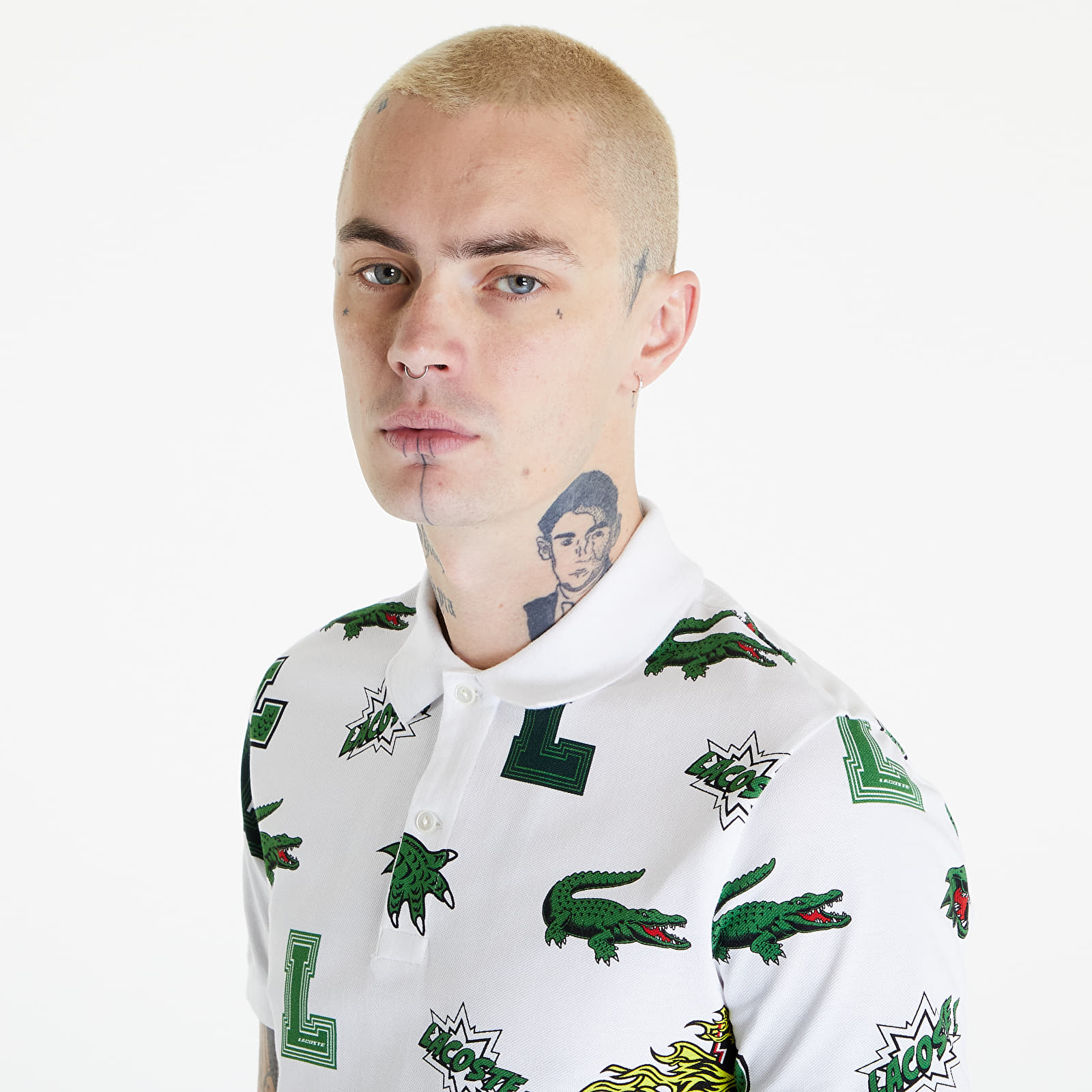 T-krekli LACOSTE Polos White