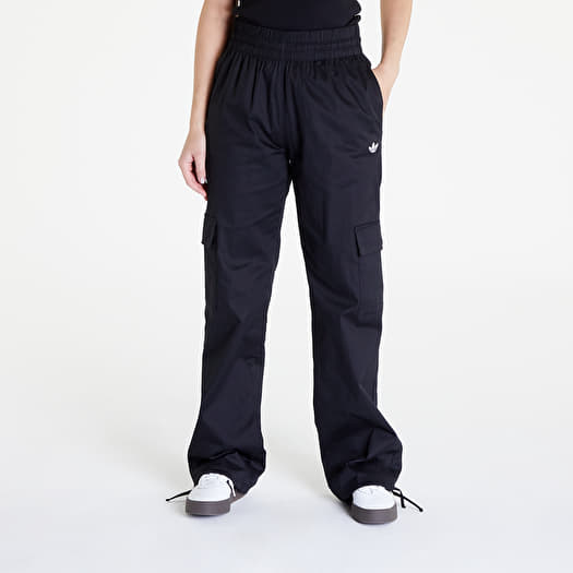 Low-waist cotton cargo pants with strap - Pants - Women | Bershka