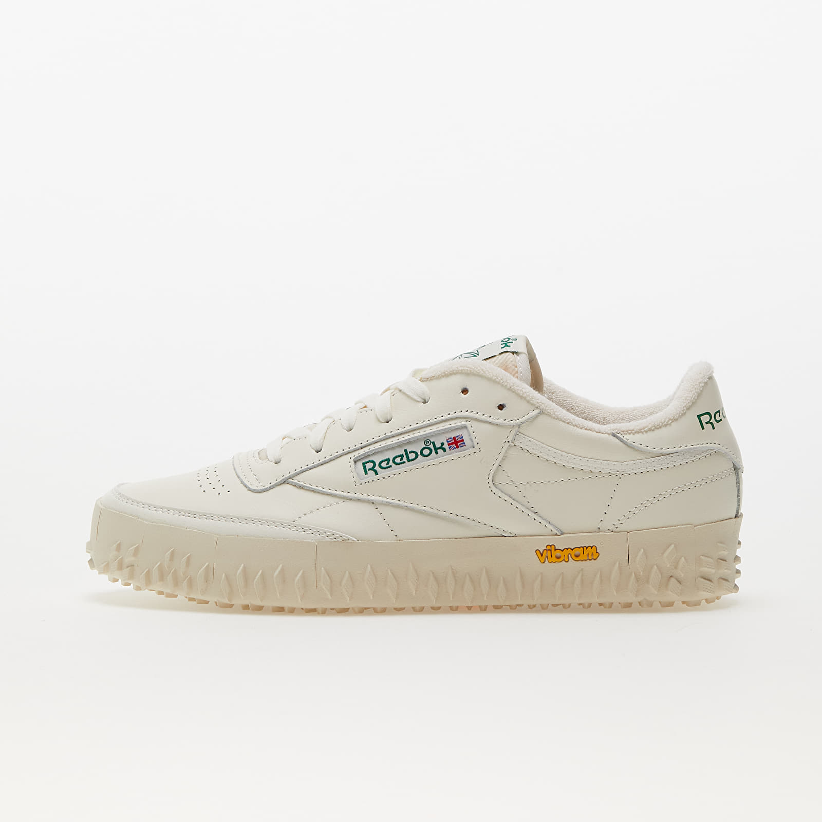 Men's sneakers and shoes Reebok Club C Vibram Chalk/ Vincha/ Glen Green
