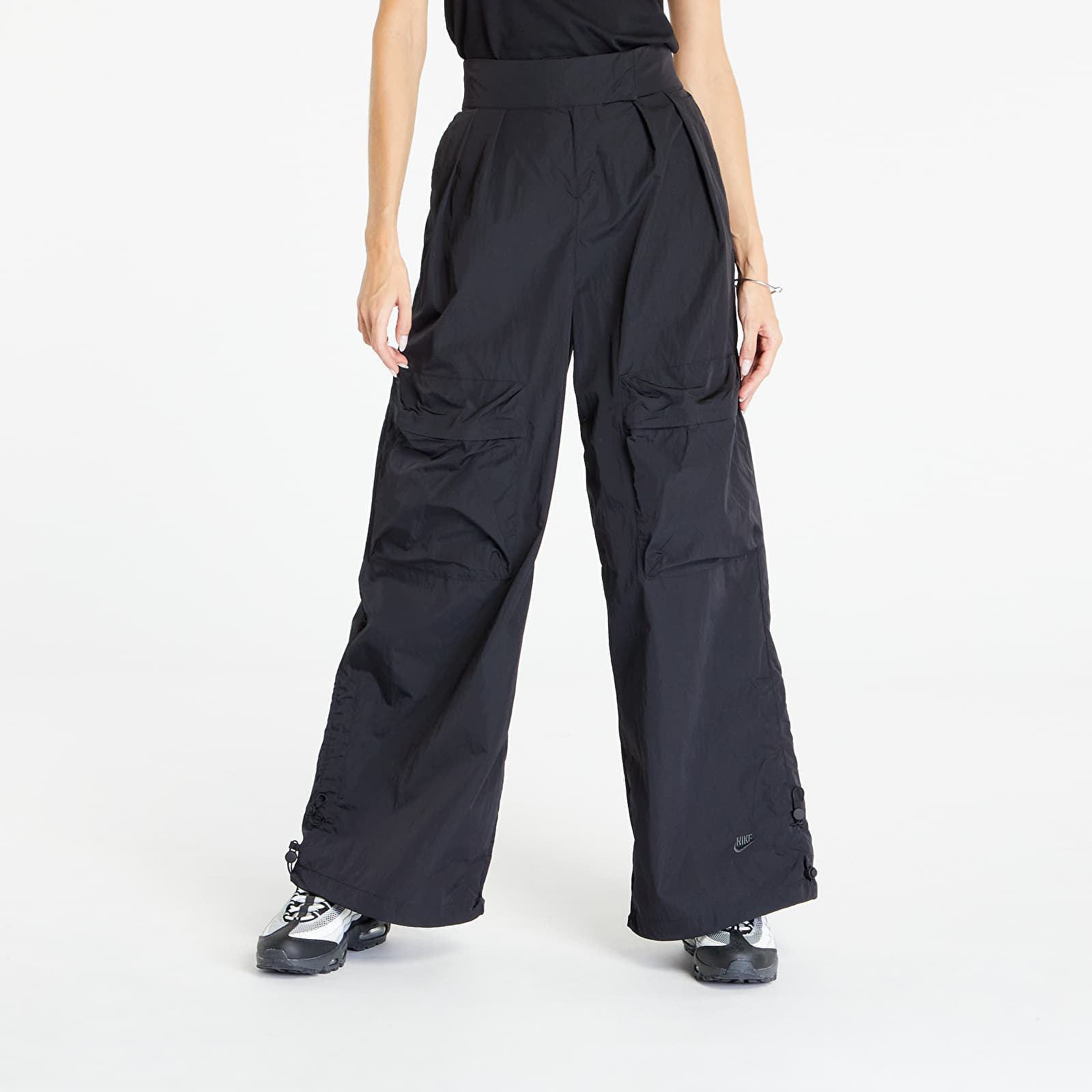 Cargo pants Nike Sportswear Tech Pack Repel Women s Pants Black Black Black Anthracite Queens