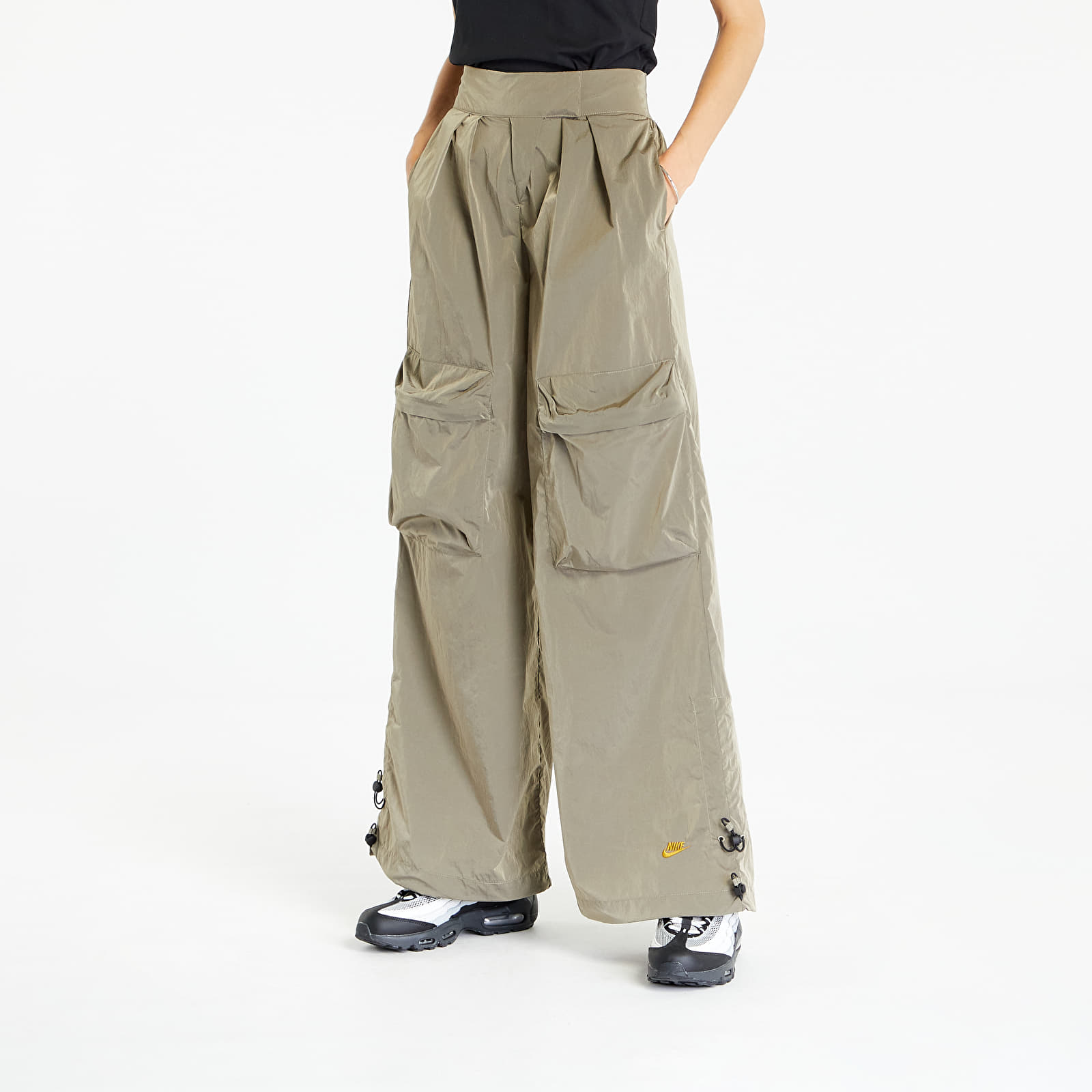 Cargo kalhoty Nike Sportswear Tech Pack Repel Women's Pants Khaki/ Black/ Matte Olive/ Bronzine