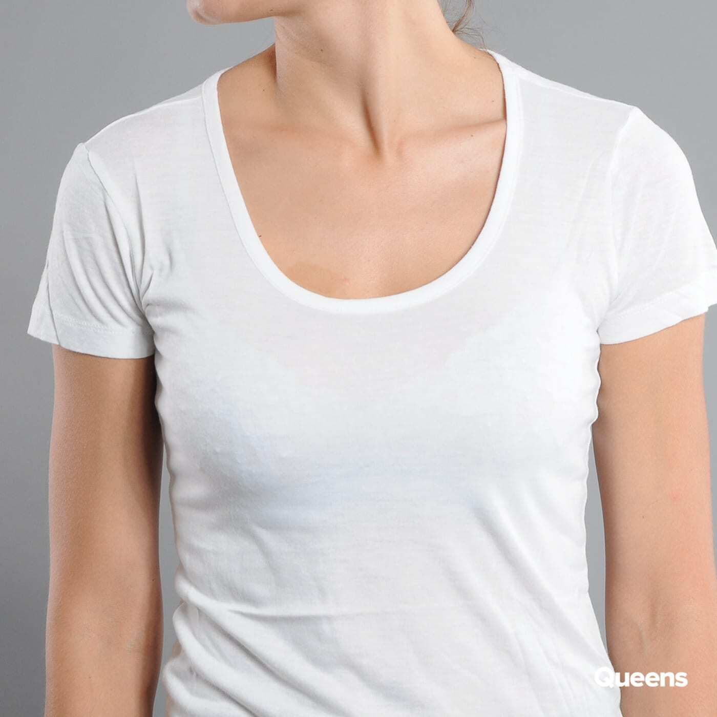 Tričká Urban Classics Ladies Basic Viscon Tee Cream