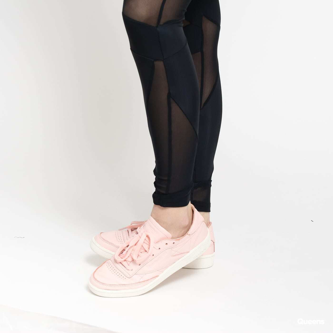 Leginsy Urban Classics Ladies Triangle Tech Mesh Leggings Black