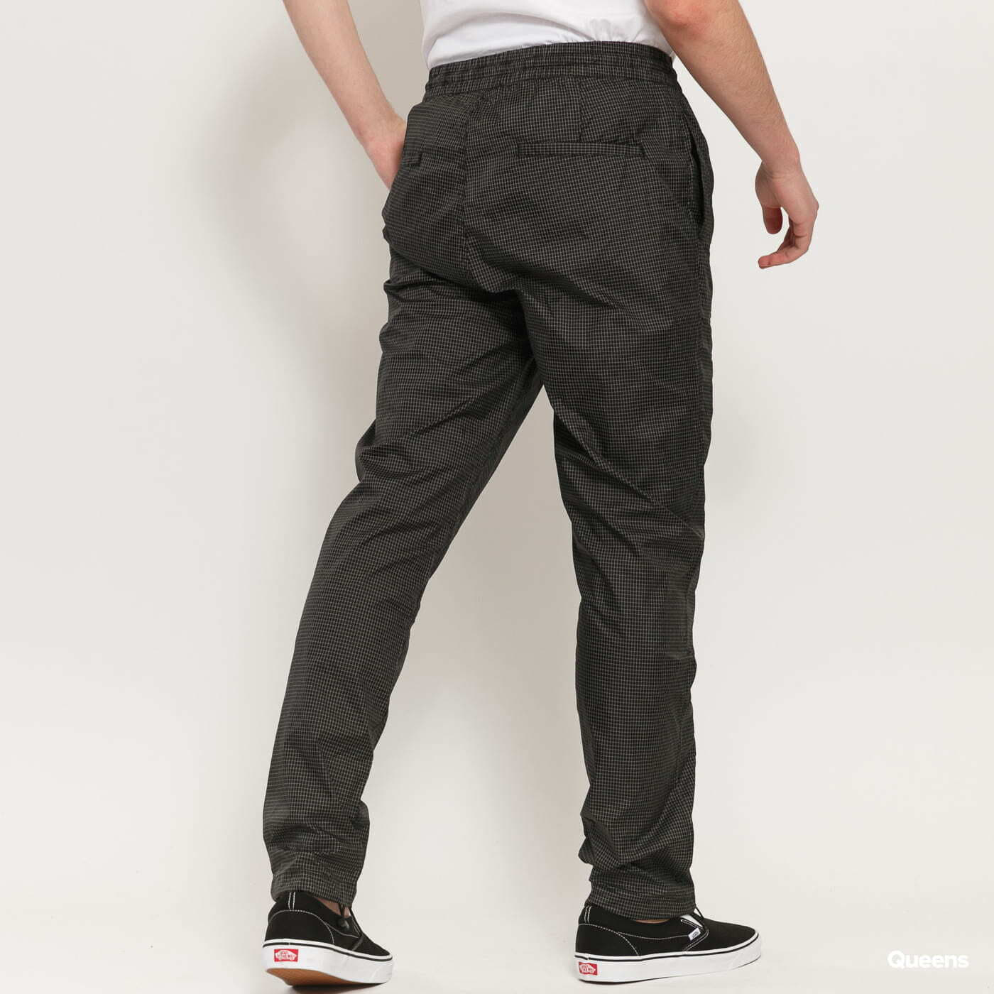 Nylon Trainingshose PLEASURES Brick Tech Track Pant Black/ White