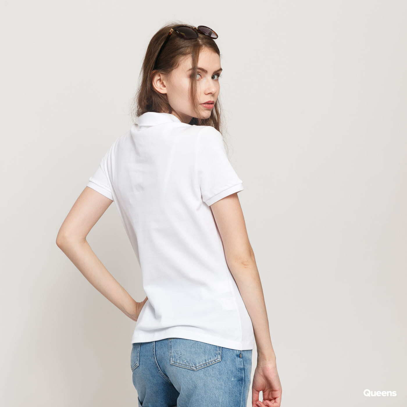 T-shirts LACOSTE Women's Polo T-Shirt White
