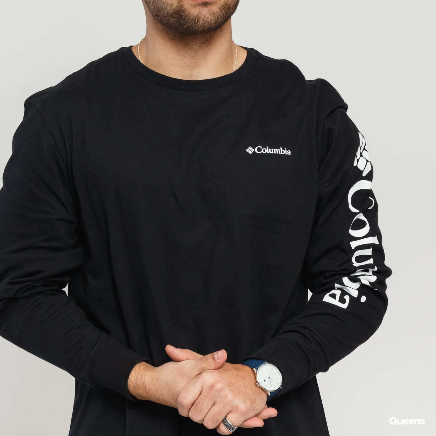 Tričká Columbia North Cascades LS Tee Black