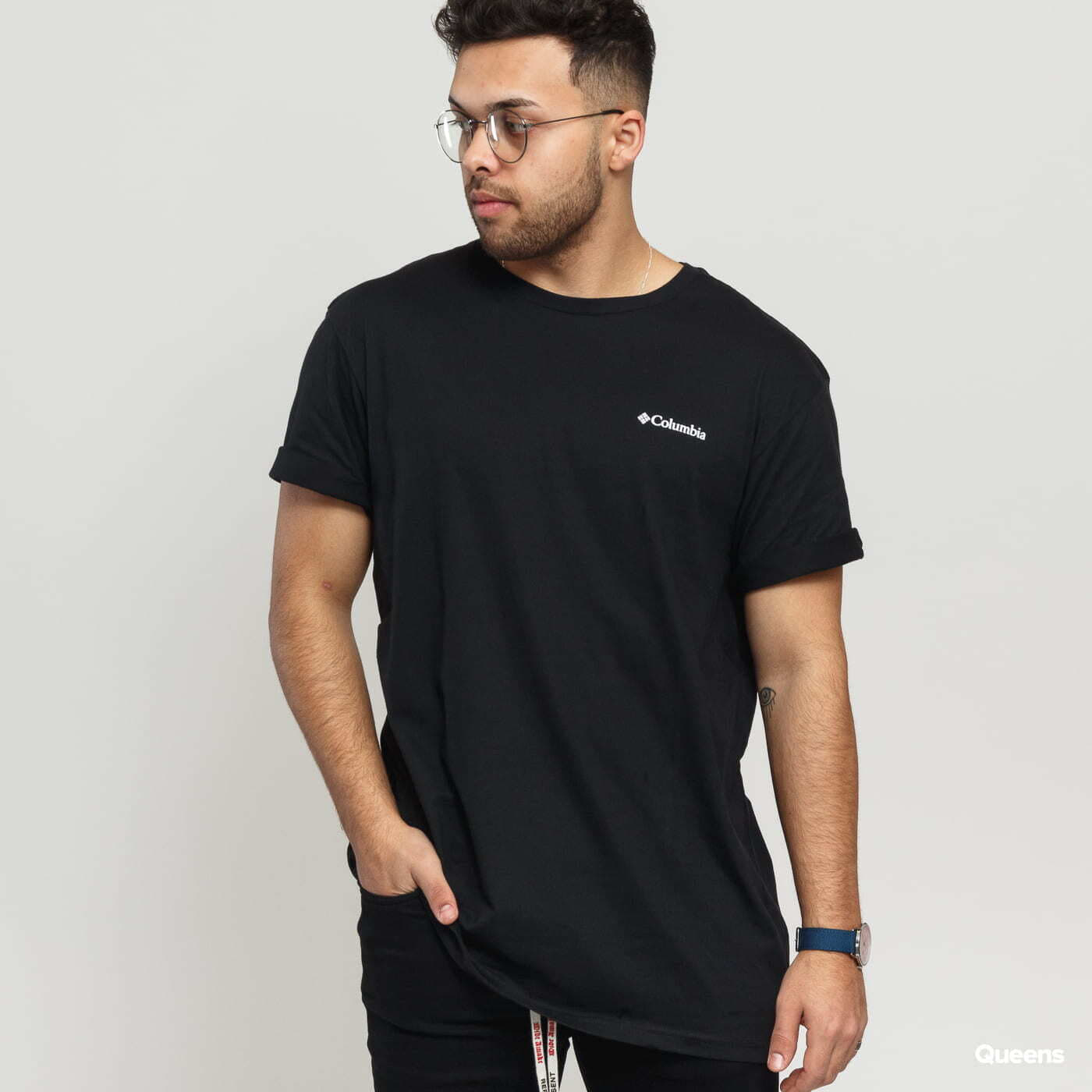 Tricouri Columbia North Cascades Mini Logo SS Black