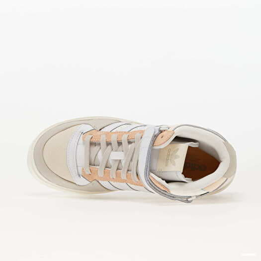 Women\'s Forum Mid Queens Bonega shoes Originals W Ecru adidas | White/ Ftw Blitz Orange Tint/